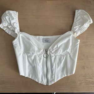 Oh Polly white corset